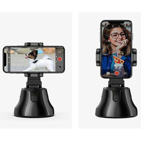 Suport selfie pentru telefon iUni S1, urmarire automata inteligenta si rotire la 360°